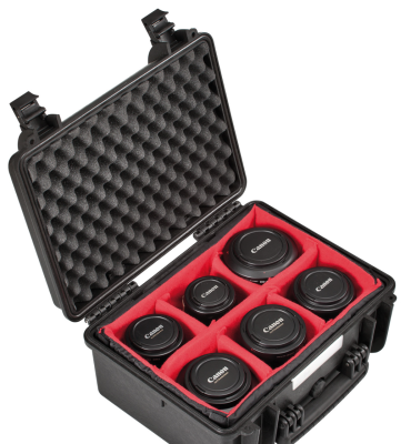 GT LINE 3818.BPH black - with padded dividers and cone sponge in the