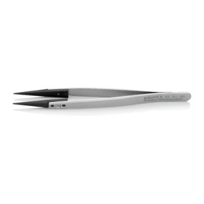 KNIPEX 92 81 05 Tweezer with ESD interchangeable tips