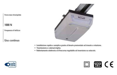 FAAC 110601 CEILING OPERATOR D1000 1000N