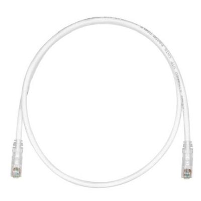 PANDUIT UTPSP3MY Copper Patch Cord- Cat 6- Off White UTP Cable- 3