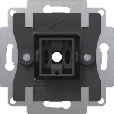 ZENNIO 8300031 ZS55. Single two-way rocker switch insert 10 AX /