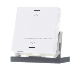 MDT BE-TAL6301.A1 EIB, KNX, Push Button Lite 63 1-volte, RGBW, veneziane, finitura Studio bianco lucido, BE-TAL6301.A1