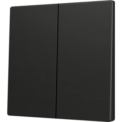 ZENNIO ZS70CSOFT22A ZS70. Cover for Double KNX Soft push button - Anthracite