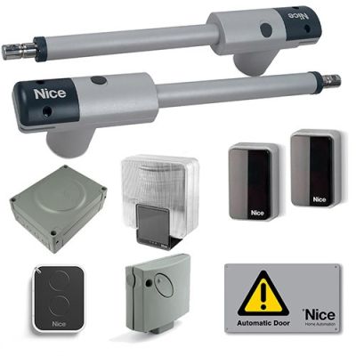 NICE TOO4524KCE Kit per l'automazione di cancelli a battente con a