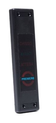 PLEXA PLX 470/3 Semaforo a 3 messaggi con pulsante richiesta trans
