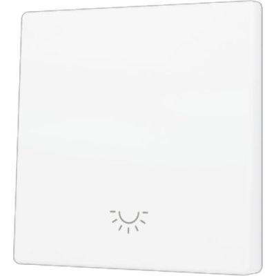ZENNIO ZS55CSOFT11LMW ZS55. Cover for Simple KNX Soft push button 55x55