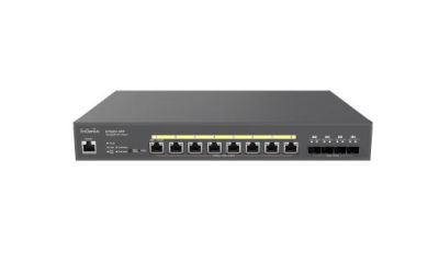 ENGENIUS ECS2512FP Cloud Managed Switch 8-port 2.5GbE Poe.AF-at-BT 24