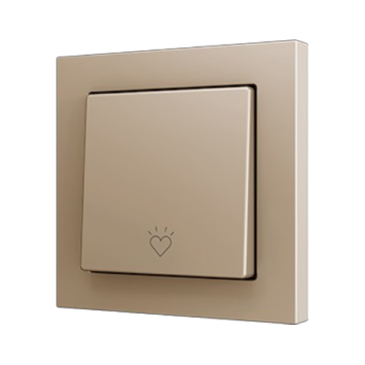 ZENNIO ZS55CSOFT11CC ZS55. Cover for Simple KNX Soft push button 55x55