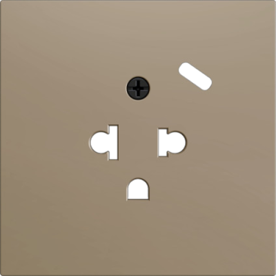 ZENNIO ZS70CEUA1USC ZS70. EURO-AMERICAN SOCKET COVER WITH USB C