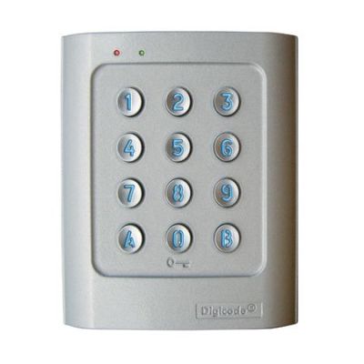 CDVI DGA Tastiera antivandalo in alluminio retro-illuminata con elettronica integrata