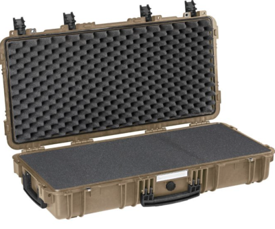 GT LINE 7814HL.D 78 cm long suitcase, sand with pre-cubed sponge