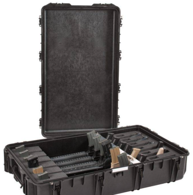 GT LINE 10826.B D4 108 cm long suitcase, with sponge for 6 rifles - co