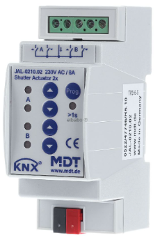 MDT JAL-0210.02 Attuatore per veneziane KNX 2 volte JAL-0210.02