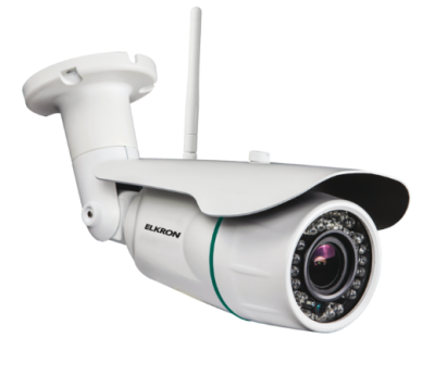 ELKRON 80TC2T00133 TC20/N Bullet IP/WIFI camera, 2.8/12mm 2Mp optical POE; IR CUT filter and IR LED, IP66.