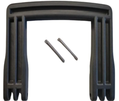 GT LINE KIN.1197 Side handle, black (mod. 5140 new version)
