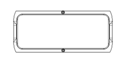 ELKRON FIRE 80FH6800121 TM24-B Single-sided acoustic optical device