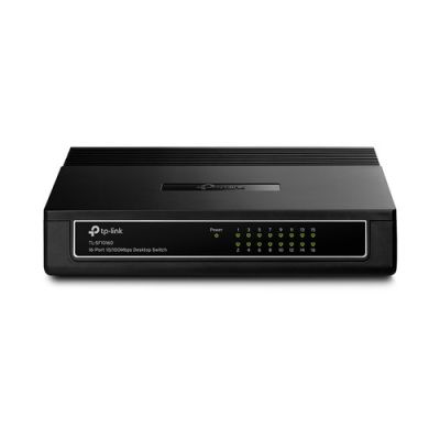 TP LINK TL-SF1016D DESKTOP SWITCH 10/100 16 PORT Switch Switch Stand