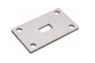 GIBIDI AJ00510 Fixing plate to be welded for TOP291