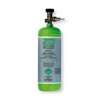 TECNOCONTROL BO225M-044 CH4 cylinder 0.44% vol. - 2.5 l. 30 bar - 75 liters