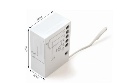 NICE TTDMS Flush-mounted control unit with integrated radio receiver