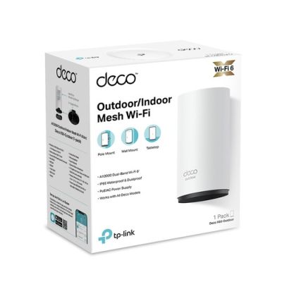 TP LINK DECO X50-OUTDOOR(1-PACK) AX3000 OUTDOOR/INDOOR MESH WI-I6 - Wireless LAN