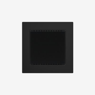 ELSNER 71393 Cala KNX IL CO2 CH, jet black RAL 9005