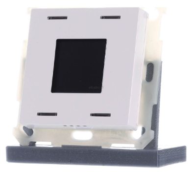 MDT BE-TAS5504.01 KNX pulsante Smart 55 4 volte con display a colori, bianco puro lucido, BE-TAS5504.01