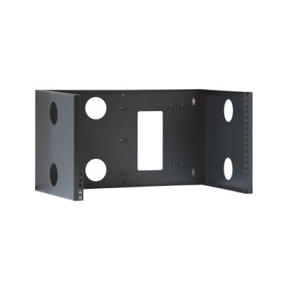 WP RACK WPN-ROA-04603-BU OPEN FRAME WALL MOUNT RACK 19 4U BLACK RAL 9005"