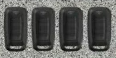 ABTECNO JCM-1101244 Kit 4 Remote Controls+Receiver Jcm K4muv 1101244 Automation Automatisms New