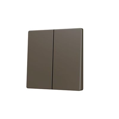 ZENNIO ZS55CSOFT22M ZS55. Cover for Double KNX Soft push button 55x55