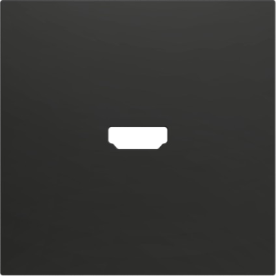 ZENNIO ZS70CHA ZS70. Cover for HDMI insert 70x70 mm - Anthracite