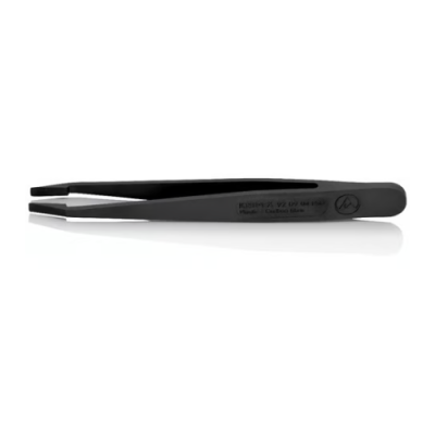 KNIPEX 92 09 04 ESD ESD synthetic resin tweezer, black