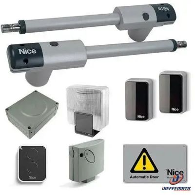 NICE TOO4500KCE Kit per l'automazione di cancelli a battente con a