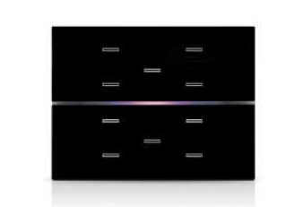 EELECTRON CS10A01KNX-3-3M PULSANTIERA CAPACITIVA FINO A 10 PULSANTI  - NERO