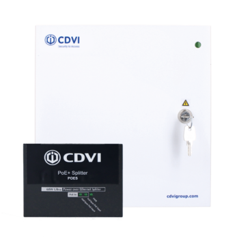 CDVI A22POE Central A22 web server for 2-port control with PoE module
