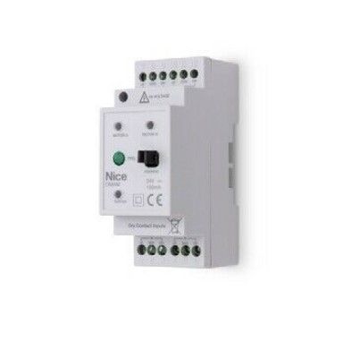 NICE DMAM DIN module for controlling 2 groups of AC