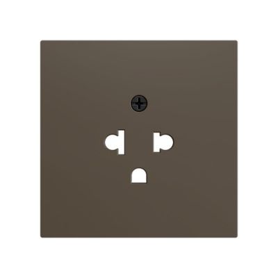 ZENNIO ZS70CEUAM ZS70. Euro-American socket cover 70X70 mm - Matt w
