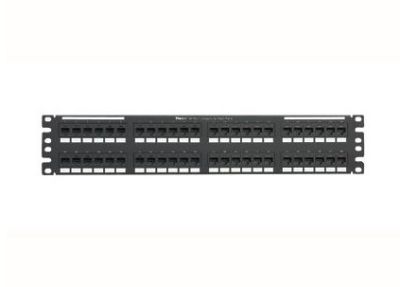 PANDUIT NK5EPPG48Y NK Punchdown Patch Panel- Cat 5e- Flat- 48 Port- 2