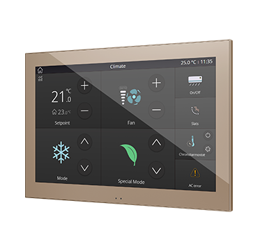 ZENNIO ZVIZ100C Z100. Color capacitive touch panel (10 pollici dis