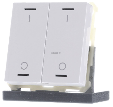 MDT BE-TAL6302.01 KNX Button Light 63 a 2 vie, RGBW, bianco da studio lucido, commutabile, BE-TAL6302.B1
