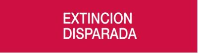 COOPER CSA FIRE CSA08677W 55XX SERIES WORDING “EXTINCTION SHOT”