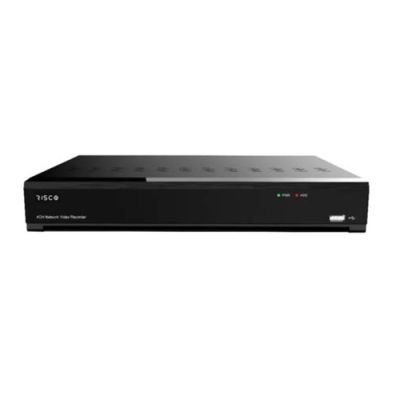 RISCO RVNVR084K1RA NVR: 8 4K Channels, 8 PoE (max 72W), Smart H.265/H