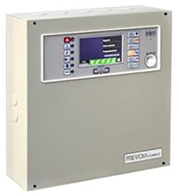 INIM FIRE PREVIDIA-C100SZED Analog addressed fire alarm control unit equipped with 1 LOOP - Dark Gray Color