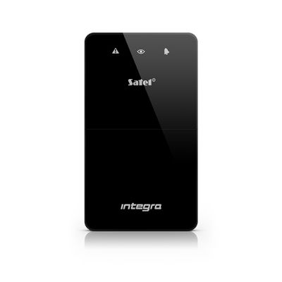 SATEL INT-SF-B Tastiera di partizione con sportello, colore nero.