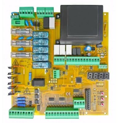 NOLOGO START-S19XL Centrale di comando con controllo delle fasi,230/400V per porte rapide/porte ad impacchettamento rapido/cancelli industriali scorrevoli