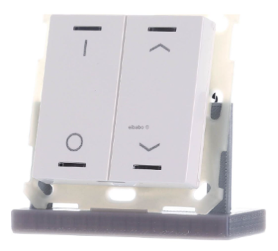 MDT BE-TAL5502.D1 KNX Button Light 55 2 volte, RGBW, bianco puro lucido, switch_blind, BE-TAL5502.D1