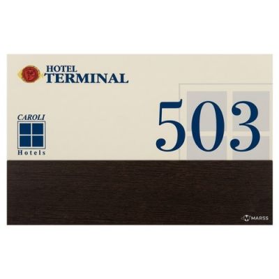 MARSS MH-DP113-BBP Doorplate con retroilluminazione