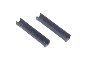 FAAC 105406 Pair of 10 MM Crystal Door Lower Skates 