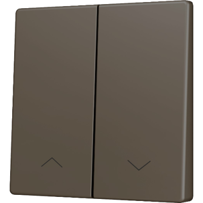 ZENNIO ZS55CSOFT22SHM ZS55. Cover for Double KNX Soft push button 55x55