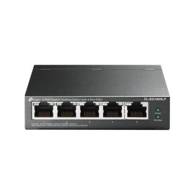 TP LINK TL-SG1005LP 5-PORT DESKTOP SWITCH Stand-Alone Switch Switch